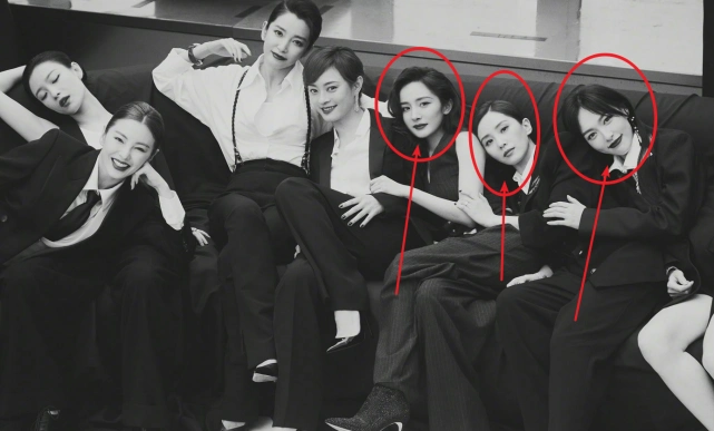 刘诗诗杨幂唐嫣罕见同框谁注意杨幂的眼神暴露和唐嫣的关系