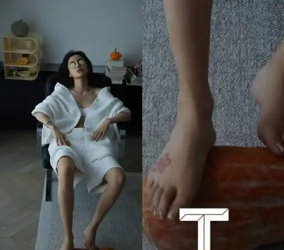 杨颖封面惹争议,缺乏卫生招人嘲笑,女明星的脚指甲也这么脏?