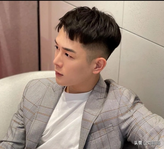 男生纹理烫(扫一扫自己脸型配发型)