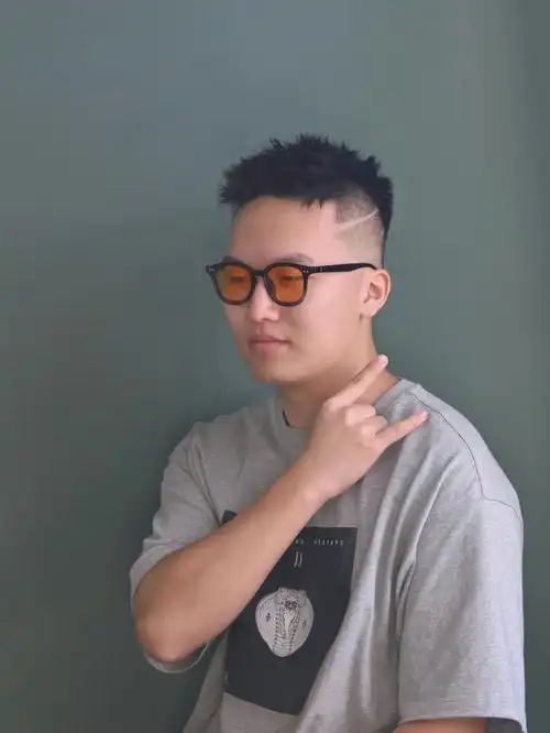 男士发型  #美式渐变发型