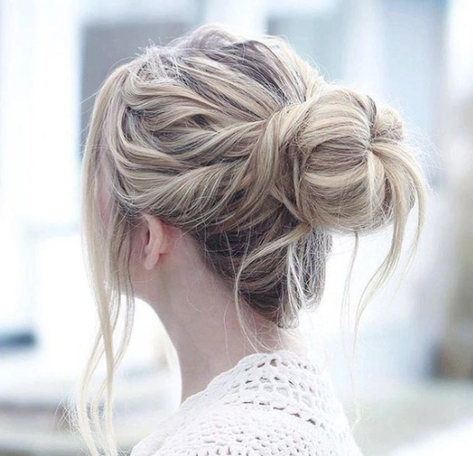 法式慵懒扎发图片 打造唯美浪漫气质