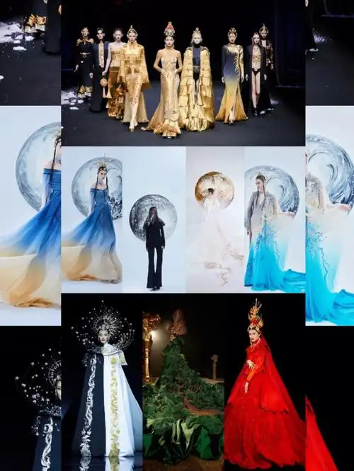 【盖娅传说】春晚世姐张梓琳,超模何穗,奚梦瑶身着盖娅传说,春晚历史