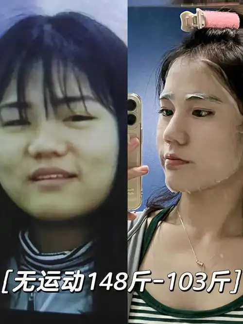 这就是减肥的魔力60原来我不是塌鼻子60