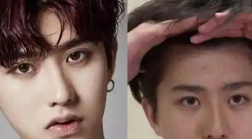 在卸妆之后的鹿晗可以使用不忍