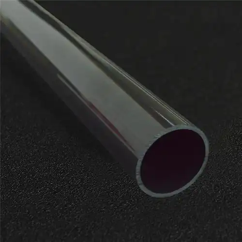 直径31mm刚性阻燃管 塑料圆管 pc穿线管 黑色pc管