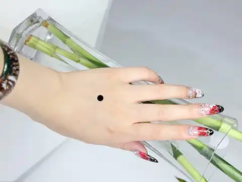 手背不同位置的痣图解 - 梦幻算命网