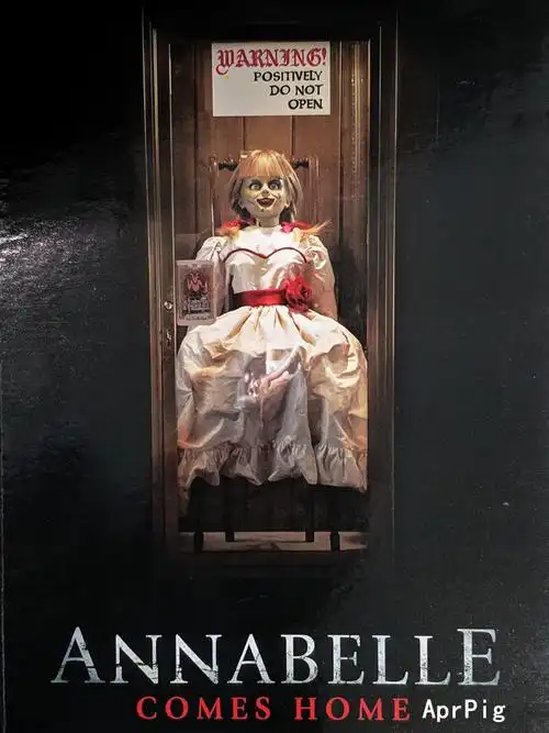 安娜贝尔洋娃娃可动人偶模型杰森摆件鬼娃电影电锯惊魂neca游戏周边