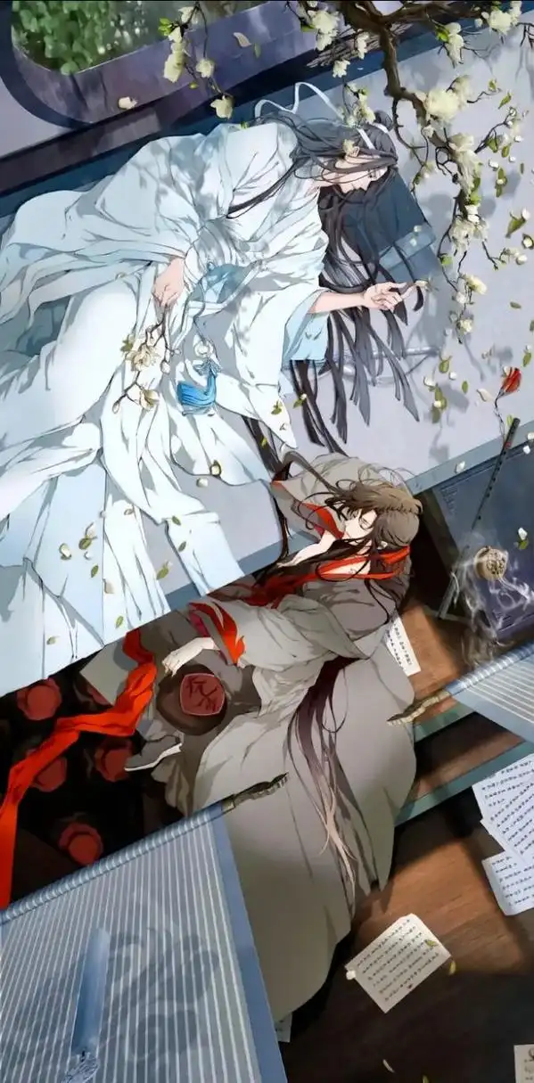 齁甜呀~#魔道祖师# #忘羡#   图片来自网络,非原创