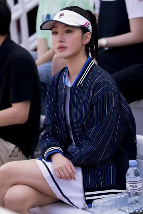 fila品牌大使##fila网球##杨采钰打网球好飒##杨采钰