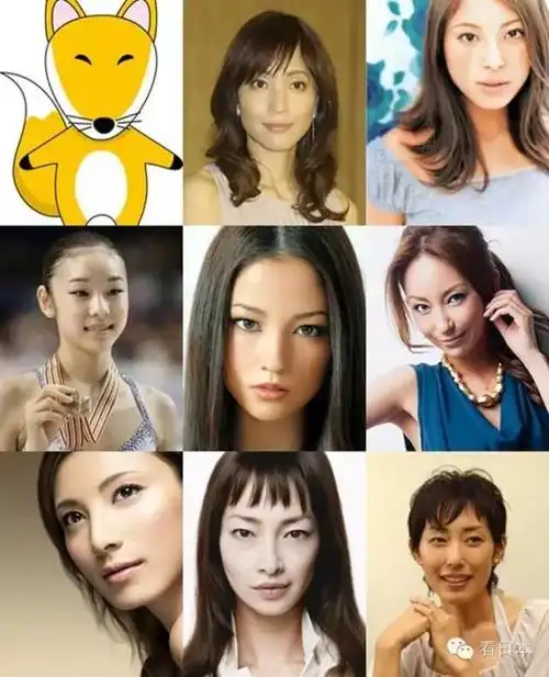 你没发现日本女人长得像狐狸吗