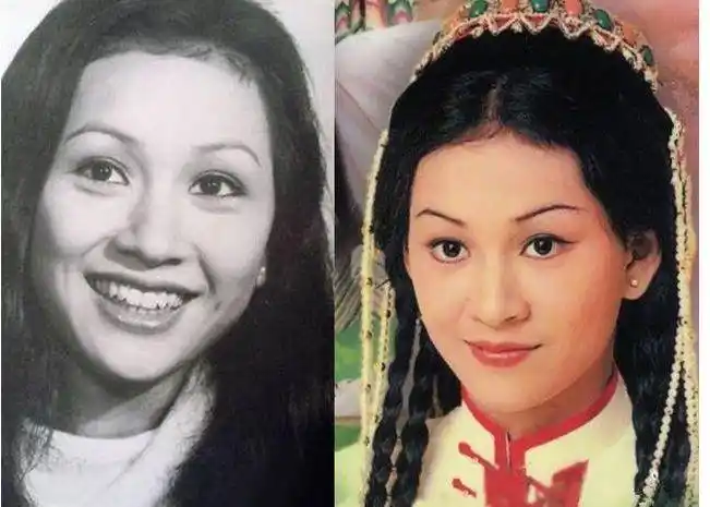 余安安年轻时有多美?在无修图的时代,一组旧照甩陈荟莲几条街