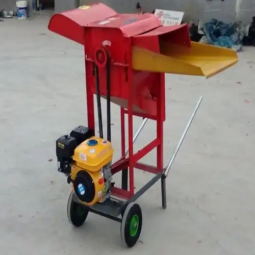 小麦水稻脱粒机小型多功能脱粒机