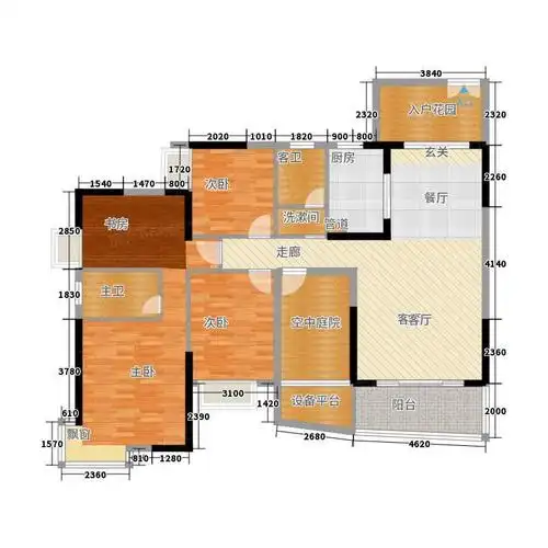 东方御景户型图