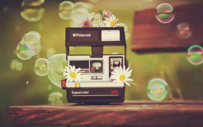 文艺清新复古相机唯美高清桌面壁纸