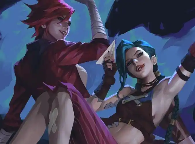 一个动画角色竟让全世界大神为她疯狂创作出无数佳作金克丝蔚大神角色