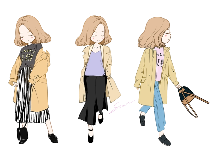 卡通人物服装穿搭