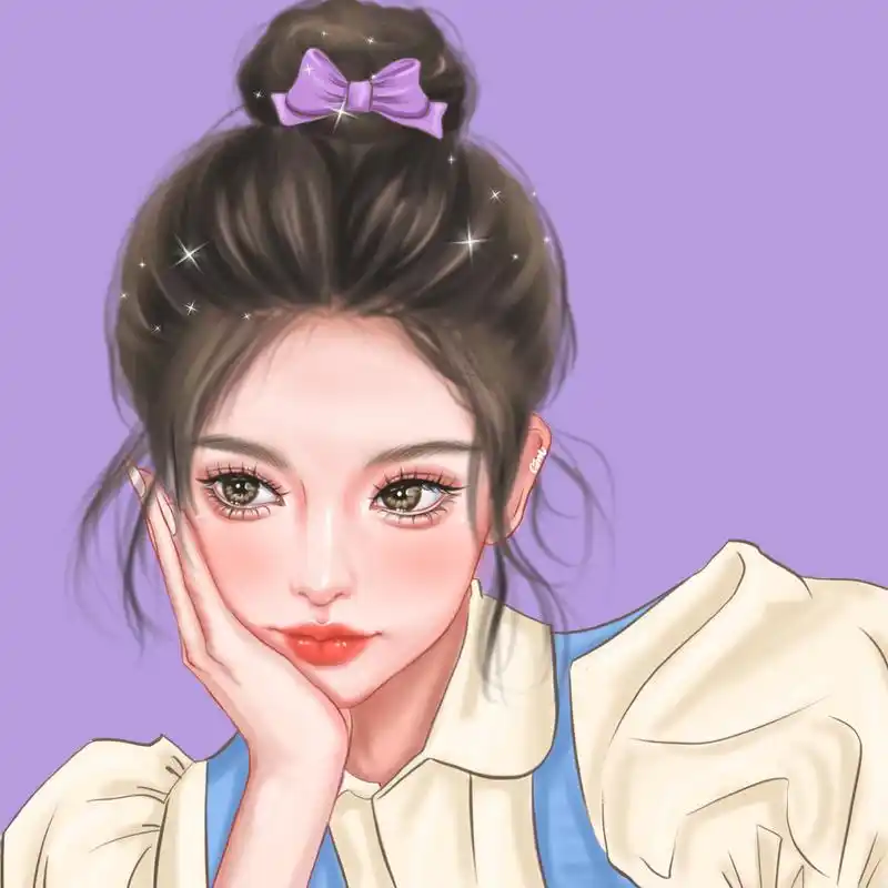 女生头像 | 丸子头女生可爱头像 冲啊