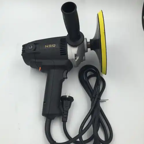 汽车抛光机 小型车用美容工具家用地板打蜡机全铜芯220v立式