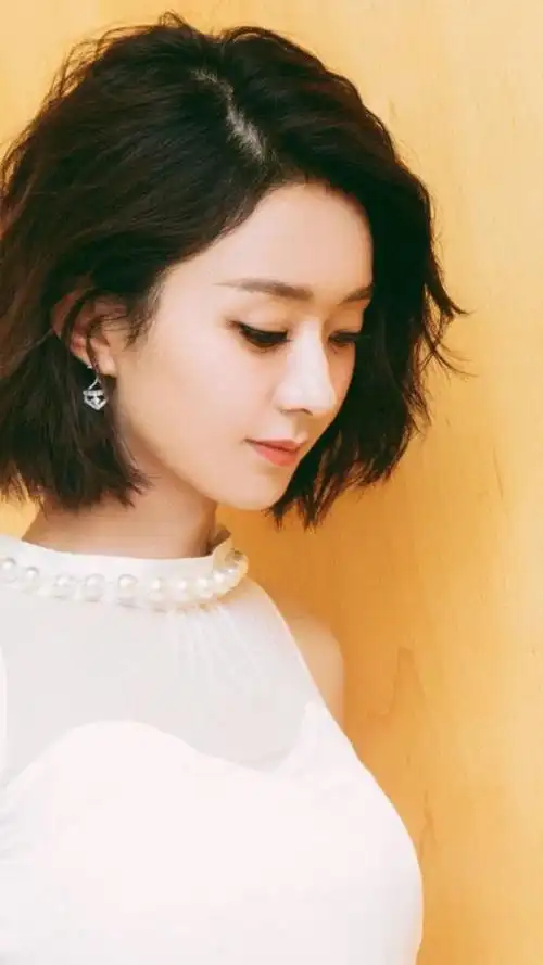 赵丽颖短发高清美腻图片