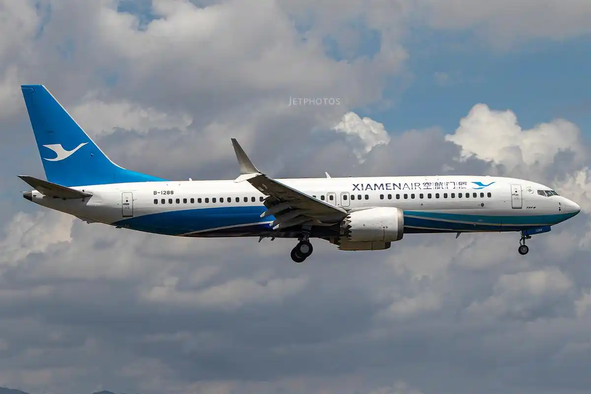 图片欣赏:厦门航空的波音737max-8