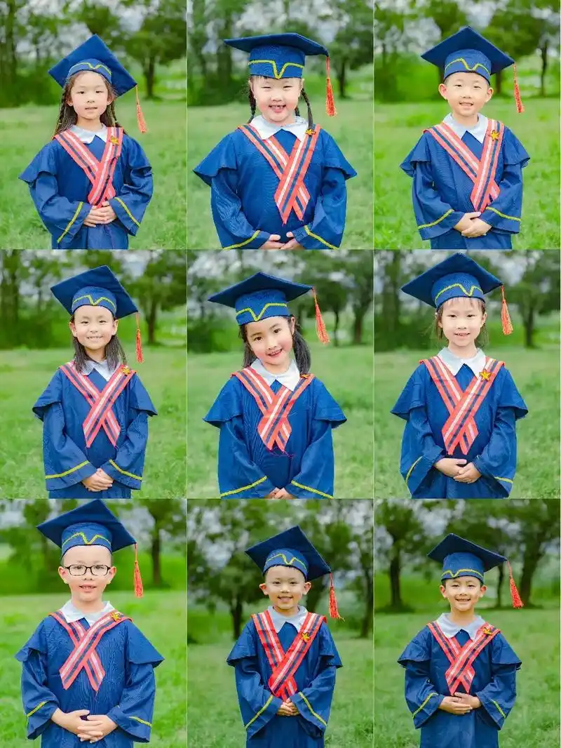 幼儿园学士服毕业照.#毕业季拍摄 #又到了拍毕业合影的季节 - 抖音