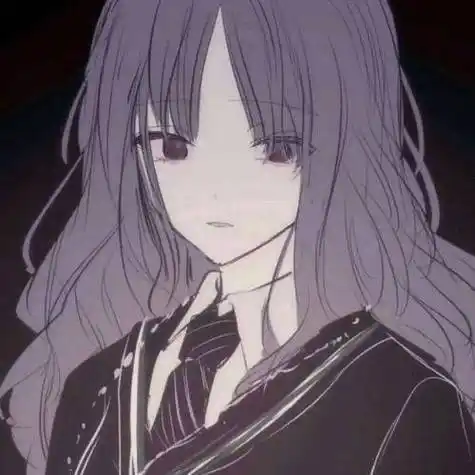 丧丧中带点仙气的动漫女生头像