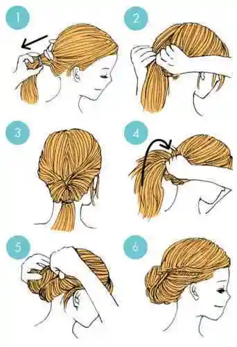 显高气质盘发简单好看教程(简单易上手的低发髻盘发造型教程) - 芙蓉