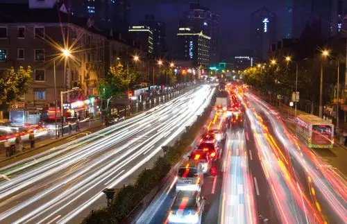 夜景车流几张,求批评!