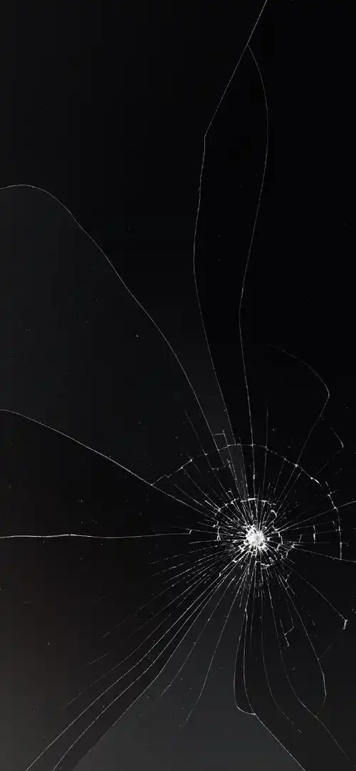 恶搞系列 破碎手机屏幕 主题壁纸