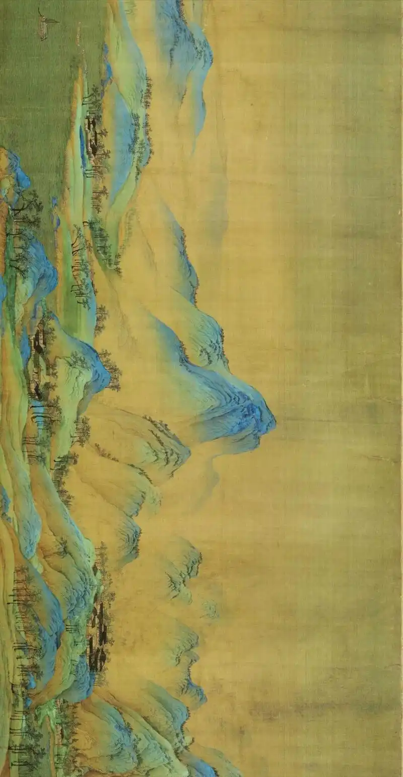 《千里江山图》中国十大传世名画之一