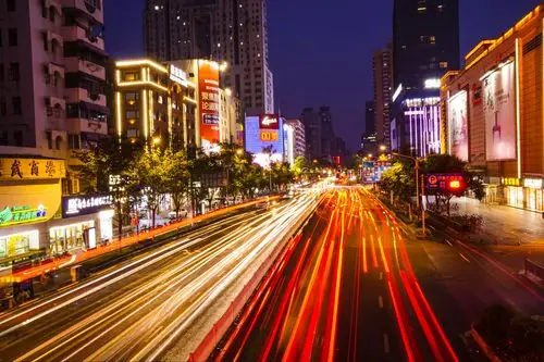 "延时摄影"表现的风光