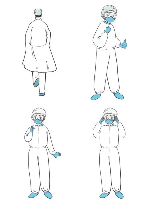 致白衣战士们!一年最美是春光,为你剪来做衣裳