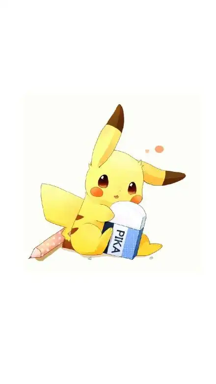 可爱动漫人物皮卡丘高清手机壁纸下载