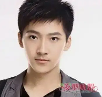 中学生男生发型图片 中学生男生标准发型图片