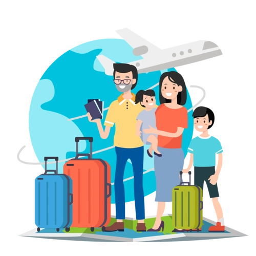 旅游的一家四口.png