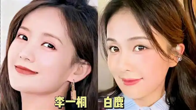 娱乐圈撞脸姐妹白鹿和李一桐谁更美