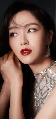 唐嫣星曜宝石裙气质写真壁纸