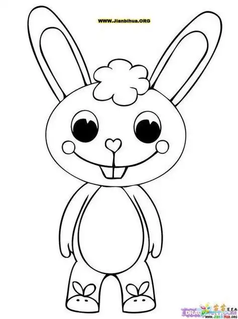 小兔子简笔画怎么画小兔子的简笔画怎么画简单又可爱