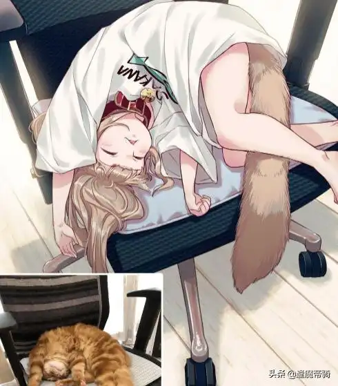 拟人化的猫咪有多可爱?二次元的猫猫小萝莉,谁不想天天吸