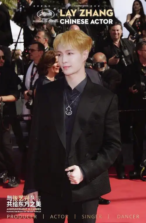 开云呈献##张艺兴戛纳##qeelin全球品牌代言人张艺兴##张艺兴戛男行