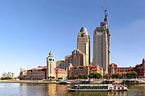 天津海河风光_全景网