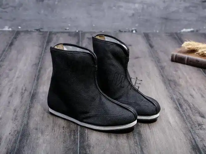 汉服靴子男中国风古风靴千层底布靴短靴古代官靴古装影视侠客靴汉服男