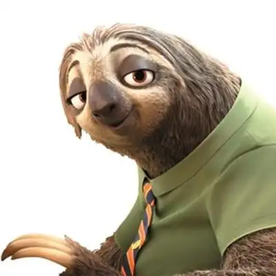 疯狂动物城树懒头像图片高清版闪电树懒萌翻世界