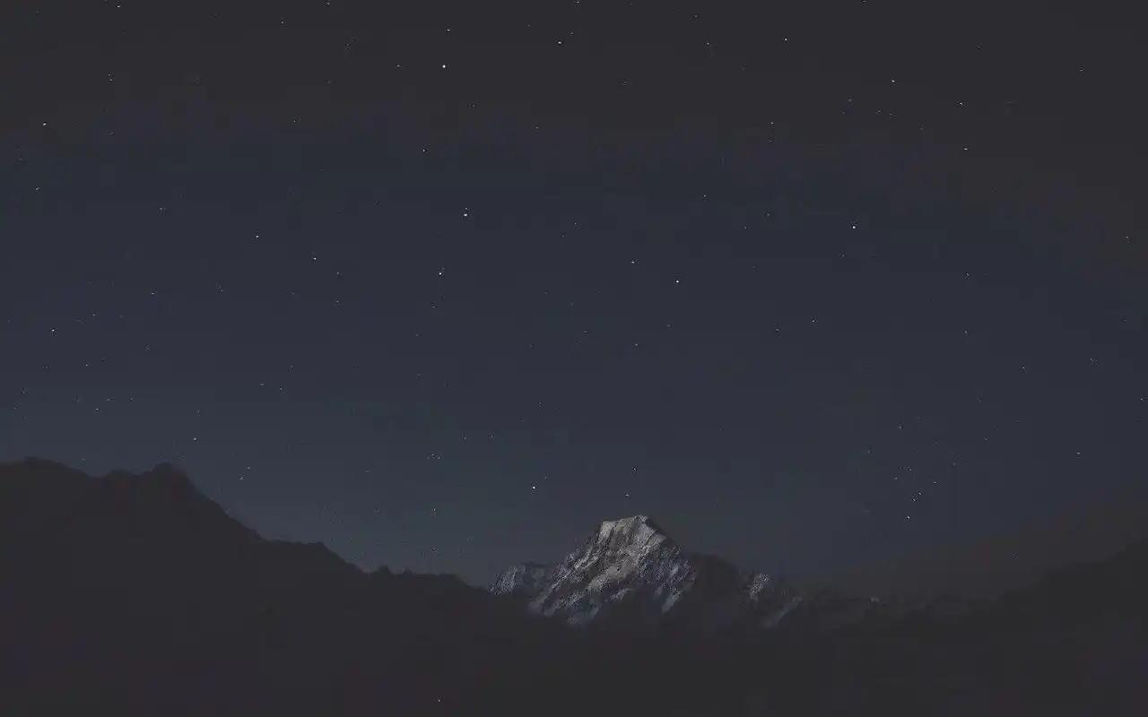 分享一组唯美好看的星空夜景图片壁纸给大家,想要更多高清桌面壁纸