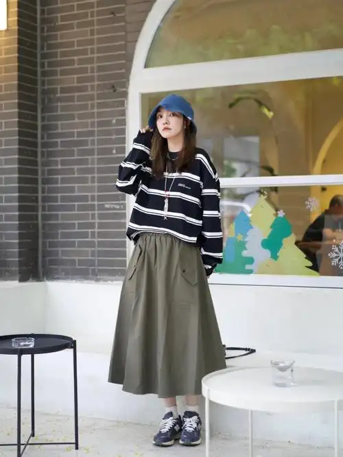 ootd潮流简历日系女孩城市穿搭citygirl