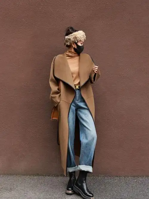 牛仔裤配马丁靴怎么穿