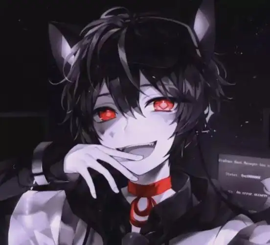 动漫头像又暗又黑