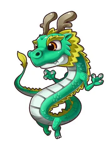 q版 神兽角色设计