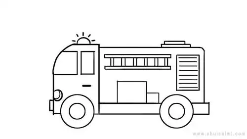 这是一篇解决消防车简笔画怎么画的内容,让你画消防车简笔画更简单,还