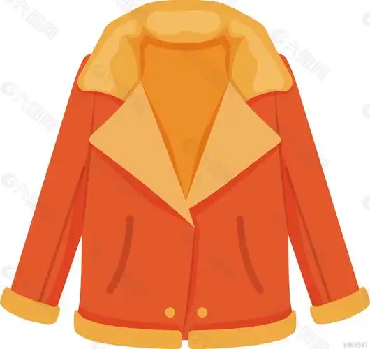 手绘冬衣棉衣冬衣棉衣卡通矢量素材